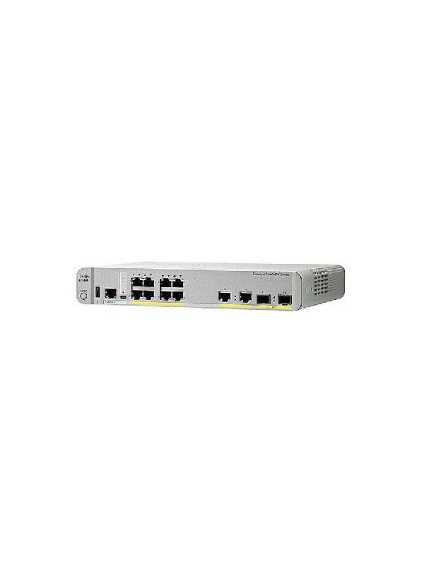 Cisco Catalyst WS-C3560CX-8TC-S - Managed - L3 - Gigabit Ethernet (10/100/1000) - Vollduplex - Rack-Einbau 8x RJ-45 Gigabit Ports - 2x SFP - DHCP - RMON - VLAN