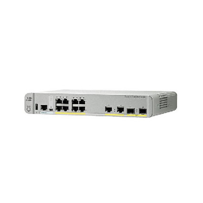 Cisco Catalyst WS-C3560CX-8TC-S - Managed - L3 - Gigabit Ethernet (10/100/1000) - Vollduplex - Rack-Einbau 8x RJ-45 Gigabit Ports - 2x SFP - DHCP - RMON - VLAN