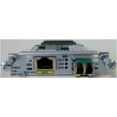 Cisco WAN Network Interface Module - Erweiterungsmodul - Kombi-Gigabit-SFP x 1 - 1 Gbps - 1-Port RJ-45