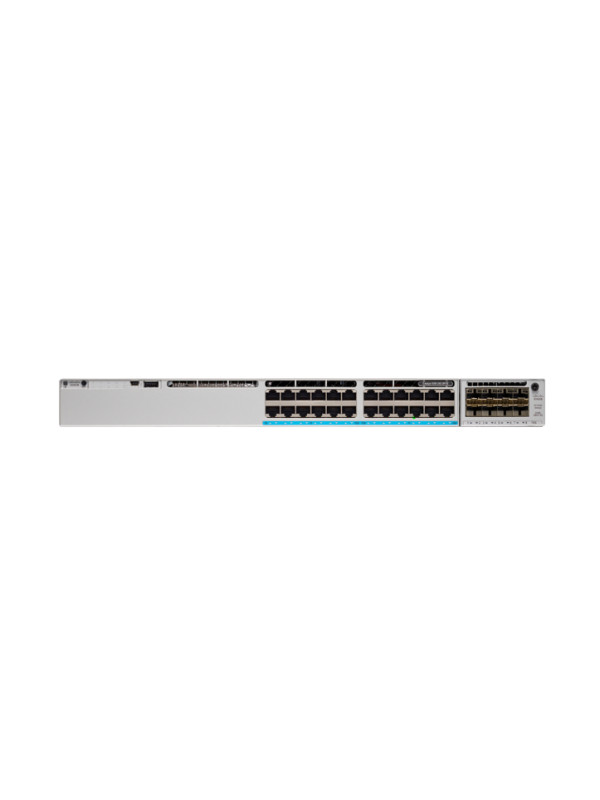 Cisco Catalyst 9300 - Network Essentials - Switch - Switch - 1 Gbps 24-Port - Voll-Duplex - Ethernet - RJ-45 - Managed - Cisco Catalyst - Rack-Modul - 1 HE
