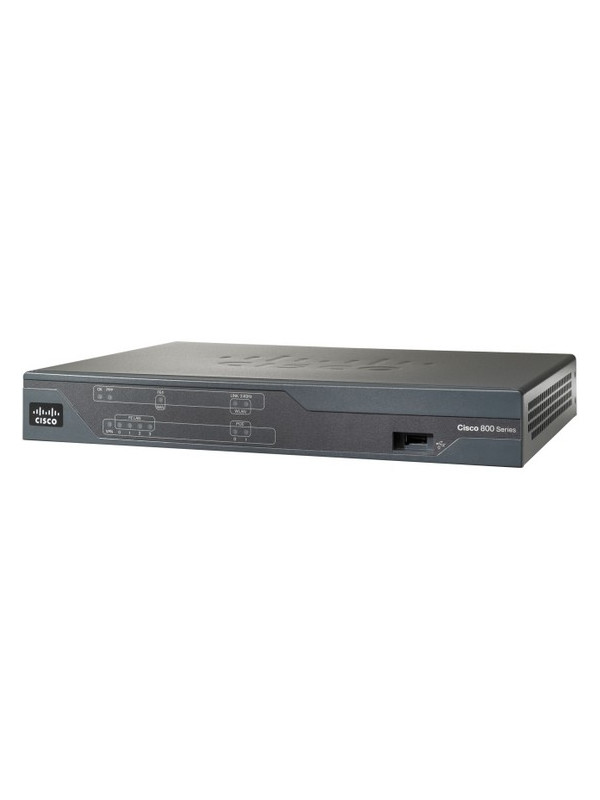 Cisco 887 - Eingebauter Ethernet-Anschluss - VDSL VDSL/ADSL Annex M over POTS Multi-mode Router