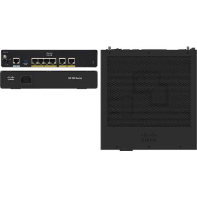 Cisco C921-4P - Managed - Router - 1 Gbps - 4-Port - USB...