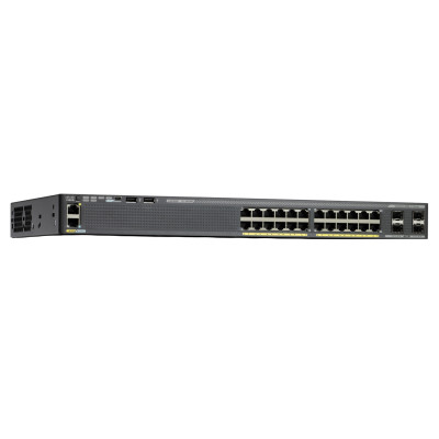 Cisco Small Business 2960-X - Managed - L2/L3 - Gigabit Ethernet (10/100/1000) - Power over Ethernet (PoE) - Rack-Einbau - 1U Catalyst 2960-X - 24 x 10/100/1000 Ethernet - 4 x SFP - APM86392 600MHz dual core - DRAM 512MB - Flash 128MB - PoE 370W - LAN Bas