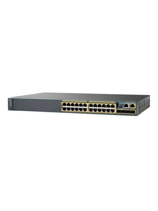 Cisco Catalyst WS-C2960X-24TD-L - Managed - L2 - Gigabit Ethernet (10/100/1000) - Vollduplex - Rack-Einbau 24 x 10/100/1000 Ethernet - 2 x SFP+ - APM86392 600MHz dual core - DRAM 512MB - Flash 128MB - LAN Base