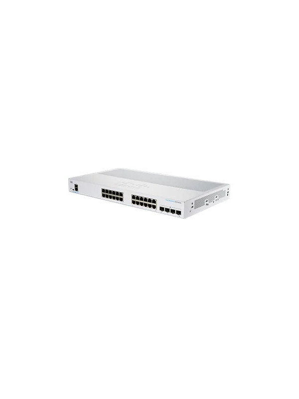 Cisco CBS250-24T-4X-EU - Managed - L2/L3 - Gigabit Ethernet (10/100/1000) - Rack-Einbau Business 250 Switch - 24 10/100/1000 ports - 4 10 Gigabit SFP+ - EU