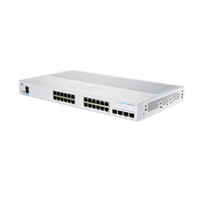 Cisco CBS250-24T-4X-EU - Managed - L2/L3 - Gigabit Ethernet (10/100/1000) - Rack-Einbau Business 250 Switch - 24 10/100/1000 ports - 4 10 Gigabit SFP+ - EU