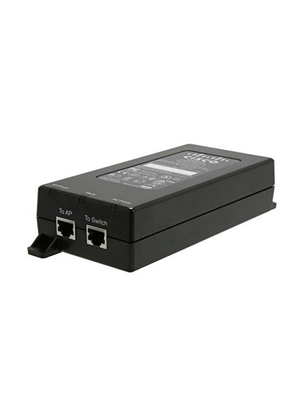 Cisco AIR-PWRINJ6 - Gigabit Ethernet - 10,100,1000 Mbit/s - IEEE 802.3af,IEEE 802.3at - Schwarz - 15,4 W - 30 W Power Injector 802.3af - 802.3at