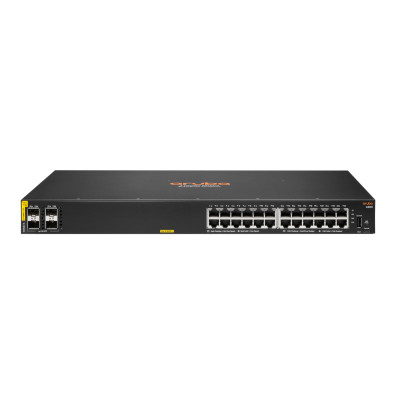HPE 6000 24G Class4 PoE 4SFP 370W - Managed - L3 - Gigabit Ethernet (10/100/1000) - Power over Ethernet (PoE) - Rack-Einbau - 1U der Klasse 4 4SFP 370 W Switch