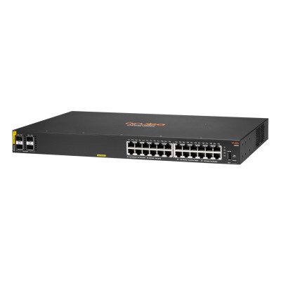 HPE 6000 24G Class4 PoE 4SFP 370W - Managed - L3 - Gigabit Ethernet (10/100/1000) - Power over Ethernet (PoE) - Rack-Einbau - 1U der Klasse 4 4SFP 370 W Switch
