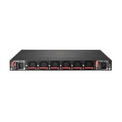 HPE Aruba 8325-32C. Switch-Typ: Managed, Switch-Ebene: L3. MAC-Adressentabelle: 98304 Eintragungen, Routing-/Switching-Kapazität: 6400 Gbit/s. Netzstandard: IEEE 802.1D, IEEE 802.1Q, IEEE 802.1ab, IEEE 802.1ak, IEEE 802.1p, IEEE 802.1s, IEEE 802.1w, IEEE.