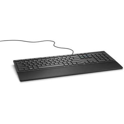 Dell KB216 - Tastatur - USB Französisch AZERTY - Schwarz - für Inspiron 17 5759 - 3459; Precision Mobile Workstation 3510 - 5510 - 7510 - 7710; Vostro 3905