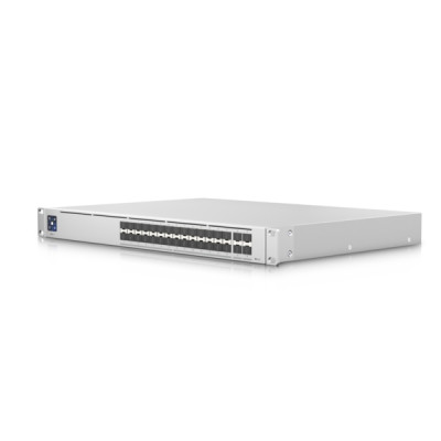 UbiQuiti UniFi Aggregation Switch 4*25Gbps/28*10Gbps - Switch - Glasfaser (LWL) 760 Gbps - 32-Port - Ethernet - Managed - Rack-Modul