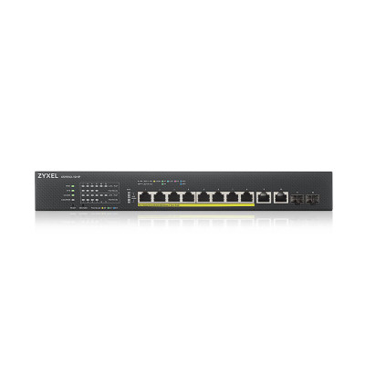 ZyXEL XS1930-12HP-ZZ0101F - Managed - L3 - 10G Ethernet (100/1000/10000) - Power over Ethernet (PoE) - Rack-Einbau 8-port Multi-Gigabit Smart Managed PoE Switch with 2 10GbE and 2 SFP+ Uplink