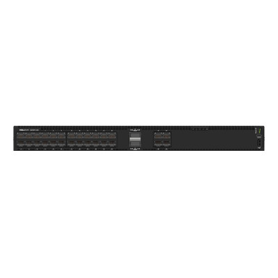 DELL S-Series S4128T. Switch-Typ: Managed, Switch-Ebene: L2/L3. Basic Switching RJ-45 Ethernet Ports-Typ: 10G Ethernet (100/1000/10000), Anzahl der basisschaltenden RJ-45 Ethernet Ports: 28. Schalttyp optisches Modul: 100 Gigabit Ethernet. Routing-/Switch