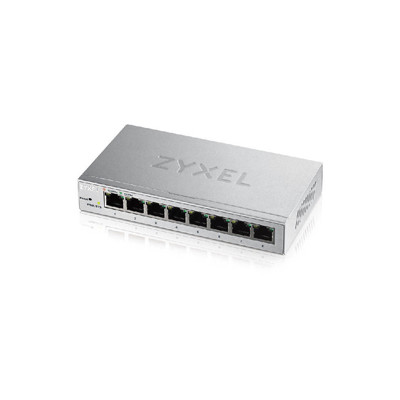 ZyXEL GS1200-8 - Managed - Gigabit Ethernet (10/100/1000) - Vollduplex 8-Port Web Managed Gigabit Switch
