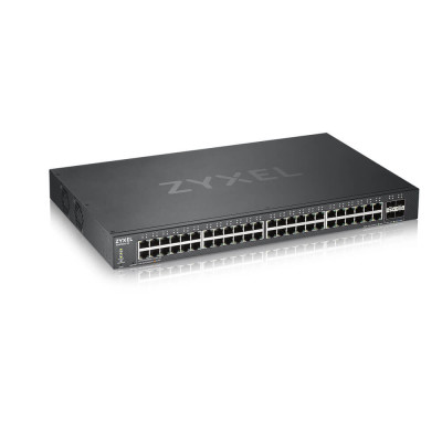 ZyXEL XGS1930-52 - Managed - L3 - Gigabit Ethernet (10/100/1000) - Rack-Einbau 48x 1G RJ-45 - 4x 10G SFP+ - 176 Gbps - 130.9 Mpps - 441x270x44 mm