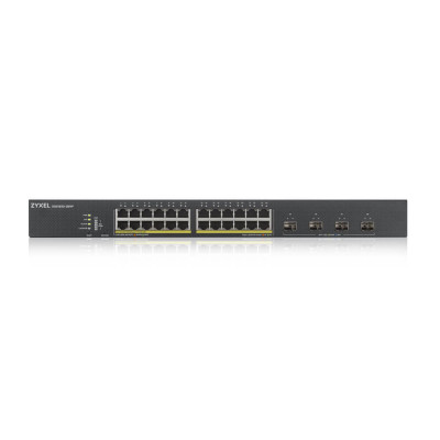 ZyXEL XGS1930-28HP - Managed - L3 - Gigabit Ethernet (10/100/1000) - Power over Ethernet (PoE) - Rack-Einbau 24x 1G RJ-45 PoE - 4x 10G SFP+ - 128 Gbps - 95.2 Mpps - 441x330x44 mm