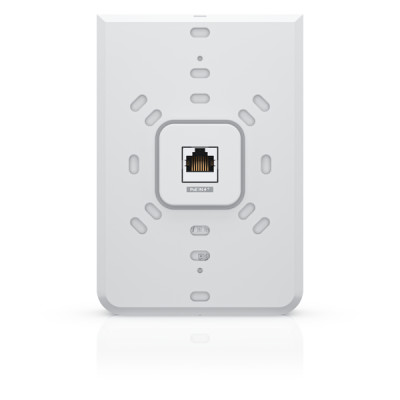 UbiQuiti Access Point UniFi 6 In-Wall WiFi 6 PoE+ U6-IW - Access Point - WLAN 0,57 Gbps - 4-Port - Power over Ethernet - Kabellos - Bluetooth - RJ-45 - Innenbereich