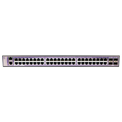 Extreme Networks 210-48p-GE4 - Managed - L2 - Gigabit Ethernet (10/100/1000) - Power over Ethernet (PoE) - Rack-Einbau - 1U Series 48-port 10/100/1000BASE-T PoE+ (370W) - 4x 1GbE unpopulated SFP ports - 1x Fixed AC PSU - L2 Switching with Static Routes