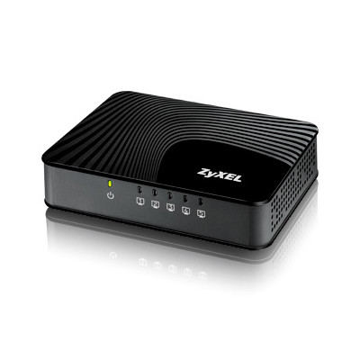 ZyXEL GS-105S v2 - Switch - unmanaged - 5 x 10/100/1000 - Switch - 1 Gbps 5-Port - VOIP - Voll-Duplex - Ethernet - RJ-45 - Unmanaged - MDI Port-Erkennung - Extern - 3 HE