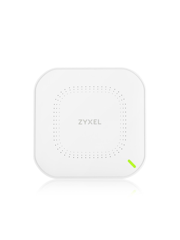 ZyXEL NWA90AX - 1200 Mbit/s - 575 Mbit/s - 1200 Mbit/s - 10,100,1000 Mbit/s - IEEE 802.11a - IEEE 802.11ac - IEEE 802.11ax - IEEE 802.11b - IEEE 802.11g - IEEE 802.11n - 10/100/1000Base-T(X) Standalone / NebulaFlex Wireless Access Point - Single Pack incl