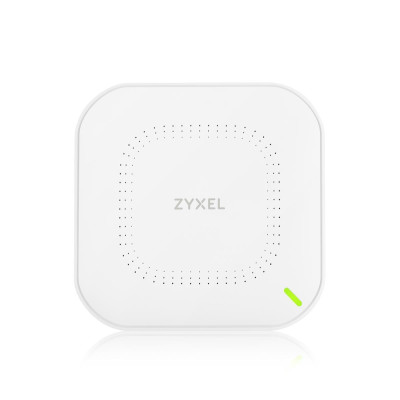 ZyXEL NWA90AX - 1200 Mbit/s - 575 Mbit/s - 1200 Mbit/s - 10,100,1000 Mbit/s - IEEE 802.11a - IEEE 802.11ac - IEEE 802.11ax - IEEE 802.11b - IEEE 802.11g - IEEE 802.11n - 10/100/1000Base-T(X) Standalone / NebulaFlex Wireless Access Point - Single Pack incl