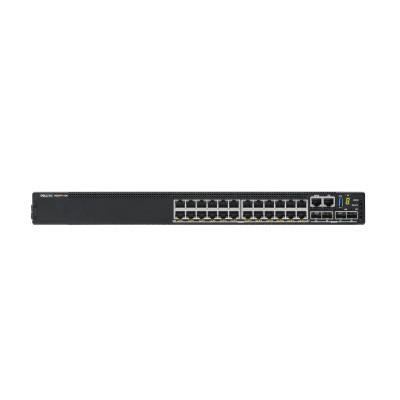 DELL N2224PX-ON. Switch-Typ: Managed, Switch-Ebene: L3. Basic Switching RJ-45 Ethernet Ports-Typ: Gigabit Ethernet (10/100/1000), Anzahl der basisschaltenden RJ-45 Ethernet Ports: 24, Anzahl USB 2.0 Anschlüsse: 1. Vollduplex. MAC-Adressentabelle: 32000 Ei