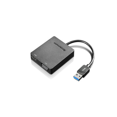 Lenovo Universal USB 3.0 to VGA/HDMI. Anschluss 2: USB...