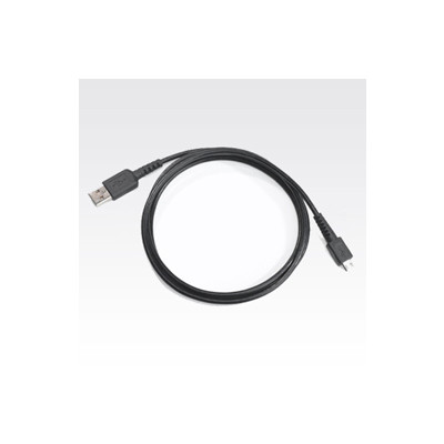 Zebra Micro USB sync cable - Schwarz Micro-USB-Synchronisationskabel