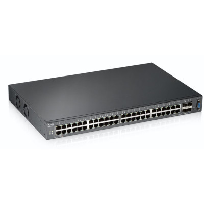 ZyXEL XGS2210-52 - Switch - verwaltet 48 x 10/100/1000 + 4 x 10 Gigabit SFP+ - an Rack montierbar