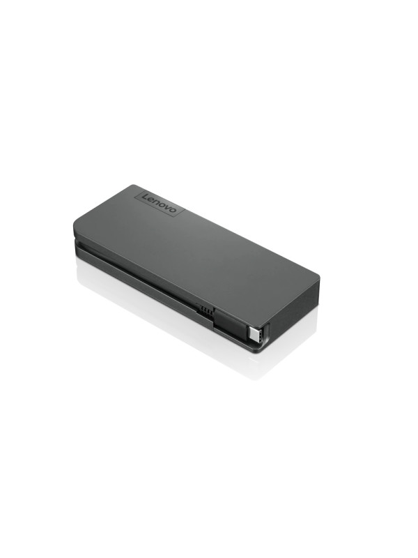 Lenovo 4X90S92381. Kabelgebunden, USB 3.2 Gen 1 (3.1 Gen 1) Type-C. Ethernet LAN Datentransferraten: 10,100,1000 Mbit/s. Grau,  4K Ultra HD, Auflösung (maximal, digital): 3840 x 2160 Pixel. Energiequelle: USB, Ausgangsspannung: 5 V, Ausgangsstrom: 3 A. Ge