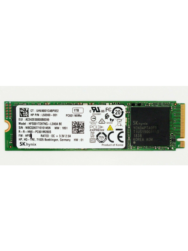 HP 1TB M.2 2280 PCIe NVMe TLC SSD Z2/Z4/Z6 Kit