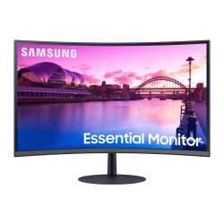 Samsung S27C390EAU. 68,6 cm (27 Zoll), Display-Auflösung: 1920 x 1080 Pixel,  Full HD,  LED, Reaktionszeit: 4 ms, Natives Seitenverhältnis: 16:9, Bildwinkel, horizontal: 178?, Bildwinkel, vertikal: 178?. Eingebaute Lautsprecher. VESA-Halterung. Schwarz