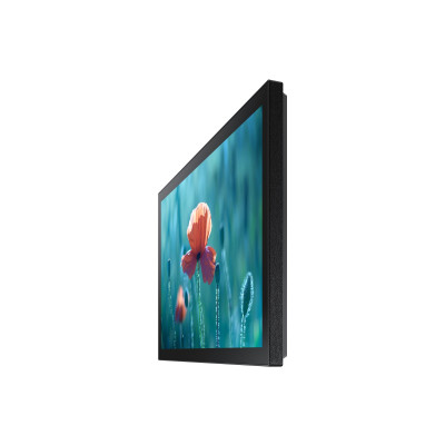 Samsung QB13R-T. Produktdesign: Interaktiver Flachbildschirm. 33 cm (13 Zoll), Display-Auflösung: 1920 x 1080 Pixel, Helligkeit: 250 cd/m²,  Full HD, Touchscreen. WLAN. Schwarz