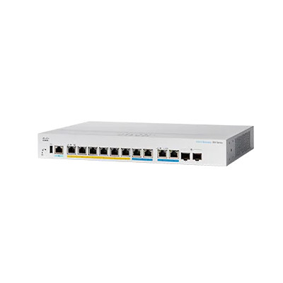 Cisco CBS350-8MGP-2X-EU - 8-Port - Power over Ethernet Managed