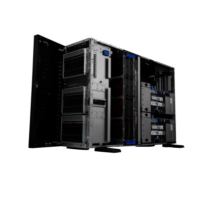 HPE ProLiant ML350 Gen11- 2 GHz - 4410Y - 32 GB - DDR5-SDRAM - 1000 W - Tower Gen11 4410Y 2.0GHz 12-core 1P 32GB-R MR408i-o 8SFF 1000W RPS Server, 3 Jahre HPE Garantie