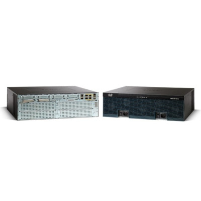 Cisco 3925 - Ethernet-WAN - Gigabit Ethernet - Schwarz 3x...