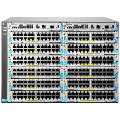 HPE 5412R zl2 Switch - Switch - 1 Gbps - 288-Port 7 HE - Rack-Modul HPE Renew Produkt,  HTTP - IPv6 - RMON - SNMP - Telnet - Power over Ethernet - RJ-45 - Managed - Aut. Erkennung
