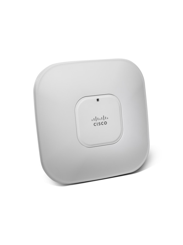 Cisco Aironet 1140 Access Point - 300 Mbit/s - 2.4 - 5 GHz - 10/100/1000Base-T(X) - -86 dBm @ 6 Mb/s - -86 dBm @ 9 Mb/s - -86 dBm @ 12 Mb/s - -86 dBm @ 18 Mb/s - -85 dBm @ 24 Mb/s - -83... - WPA2,802.1x RADIUS - 100 - 240 VAC; 50 - 60 Hz 802.11g/n Standal