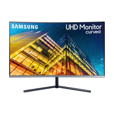 Samsung Monitor LU32R590CWPXEN,Vorführgerät  Diagonale: 32 ", Panel: VA, Auflösung: 3840 x 2160 (Ultra HD 4K), Anschlüsse: DisplayPort, HDMI, Neigbar, Curved: Ja, Krümmung 1500R, 16:9 , Helligkeit 250cd/qm, Kontrast 2500:1,