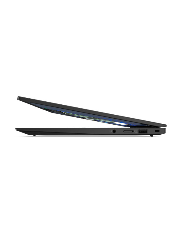 Lenovo ThinkPad X1 Carbon Gen 11. Laptop,  Intel®  i7-1355U. 35,6 cm (14"),  WUXGA, Display-Auflösung: 1920 x 1200 Pixel. Speicherkapazität: 32 GB,  LPDDR5-SDRAM. 1 TB, SSD. Intel Iris Xe Graphics. Mobilfunknetzgenerierung: 5G. Windows 11 Pro. Schwarz Len
