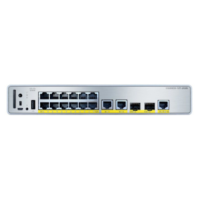 Cisco C9200CX-12T-2X2G-E - Managed - Gigabit Ethernet...