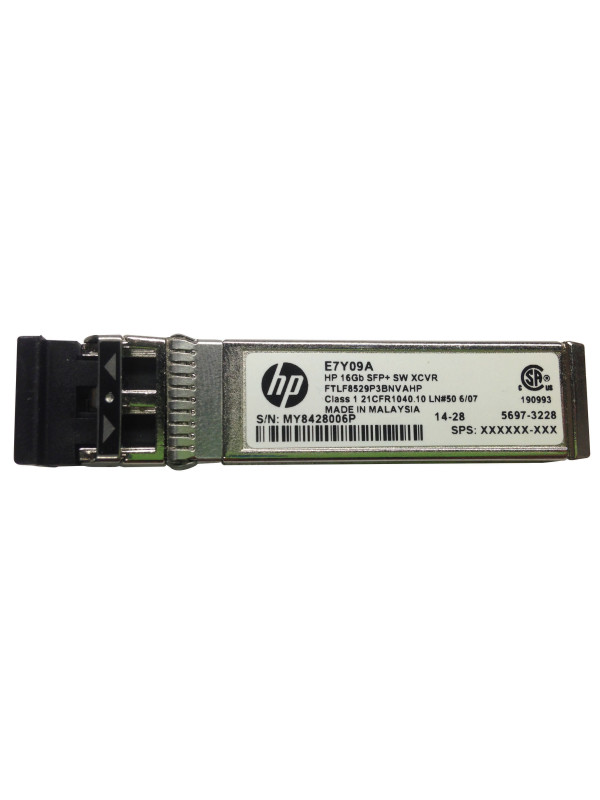HPE 16GB SFP+ Short Wave 1-pack Extended Temperature Transceiver - Faseroptik - 16000 Mbit/s - SFP+ - LC - 850 nm HPE Renew Produkt,  Glasfaser (LWL) - 16 Gbps - Ethernet - UMTS (WCDMA) - Extern