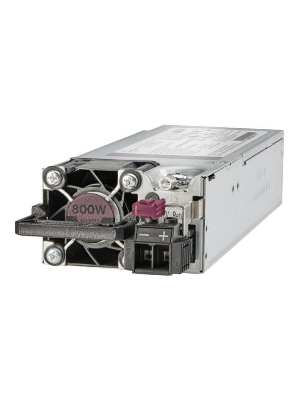 HPE 865434-B21 - 800 W - 94% - Server - Grau HPE Renew Produkt,  Flex Slot -48VDC Hot Plug Low Halogen Power Supply Kit