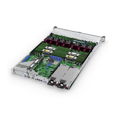 HPE ProLiant DL360 Gen10 - 2,1 GHz - 6130 - 64 GB - DDR4-SDRAM - 800 W - Rack (1U) HPE Renew Produkt,  2x Intel Xeon Gold 6130 (2.1GHz - 22MB L3) - 64GB (2 x 32GB) RDIMM - Premium 10NVMe - Smart Array P408i-a - 2x 800W PS