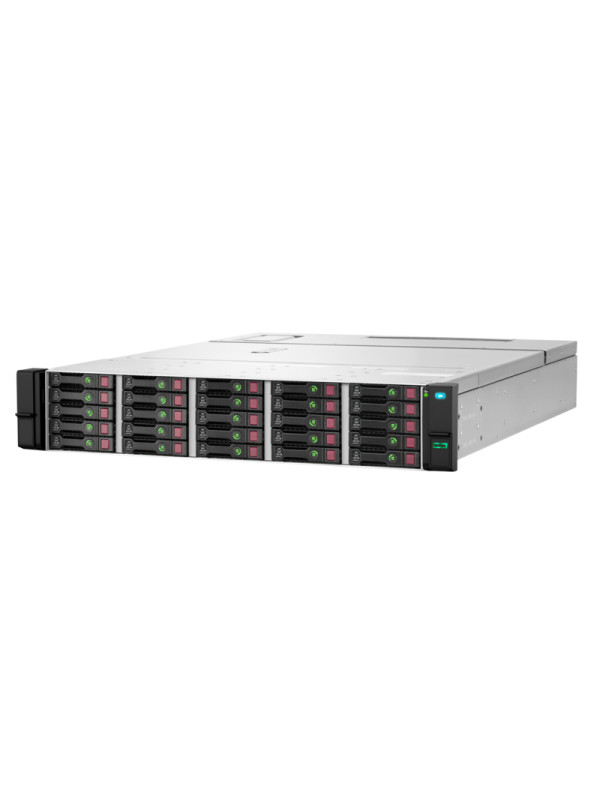 HPE D3710 Enclosure - Serial Attached SCSI (SAS) - 1,72 kg - Rack (2U) - Schwarz - Silber HPE Renew Produkt,  SSD - Rack (2U)