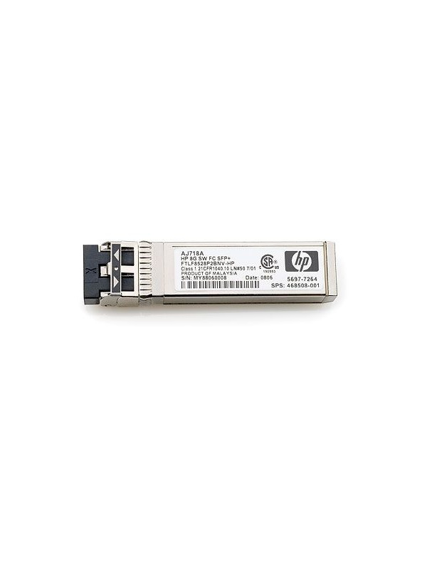 HPE SFP Mini-Gbic -Transceiver-Modul - 8 GB - Transceiver - Glasfaser (LWL) HPE Renew Produkt,  1 Gbps - Ethernet - Plug-In Modul