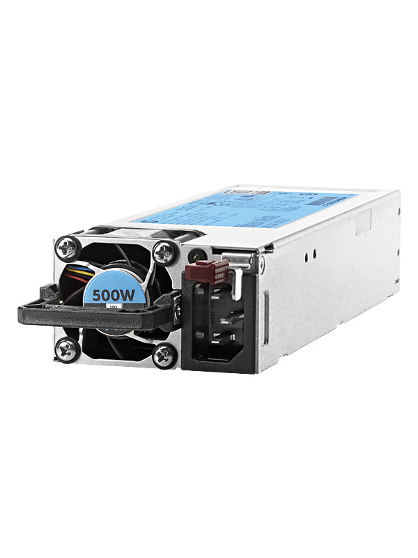 HPE 720478-B21 - 500 W - 100 - 240 V - 50 - 60 Hz - 94% - Server - 80 PLUS Platinum HPE Renew Produkt,  Flex Slot Platinum Hot Plug Power Supply Kit