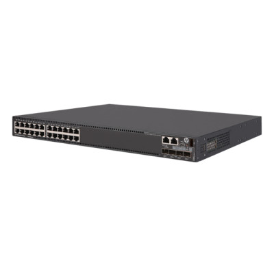 HPE 5510 24G PoE+ 4SFP+ HI 1-slot Switch - Switch - verwaltet HPE Renew Produkt,  24 x 10/100/1000 (PoE+) + 4 x 10 Gigabit SFP+ - an Rack montierbar - PoE+ (740 W)