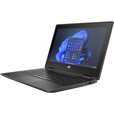 HP Pro x360 Fortis 11 G9 Convertible ,Intel Pentium-N6000 (4 Core, bis 3,3GHz), 11.6" HD IPS 250 nits Touchscreen entsp., 4GB, 256GB SSD, Intel UHD, Webcm, WLAN6, BT 5, 42Wh Akku, Microsoft Windows 11 Pro Std (nur Education) 1 Jahr HP Garantie